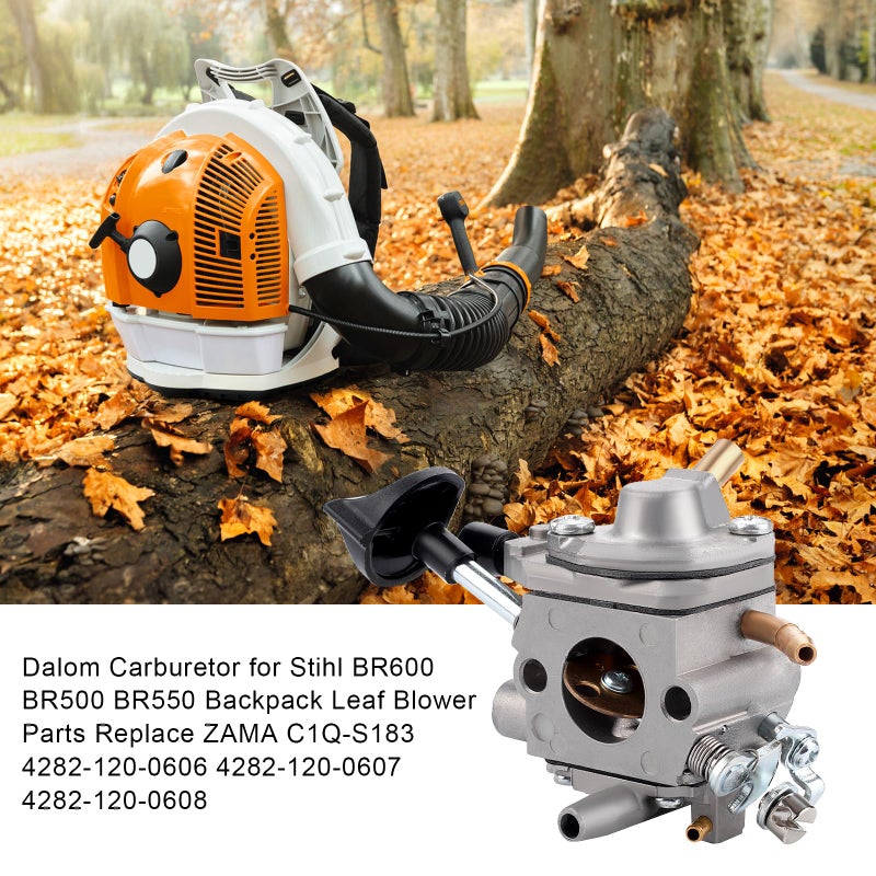 Dalom BR 600 Carburetor for Stihl BR600 BR500 BR550 Backpack Leaf Blower Parts Carb Kit Replaces Zama C1Q-S183 4282-120-0606 4282-120-0607 4282-120-0608 - Image 2